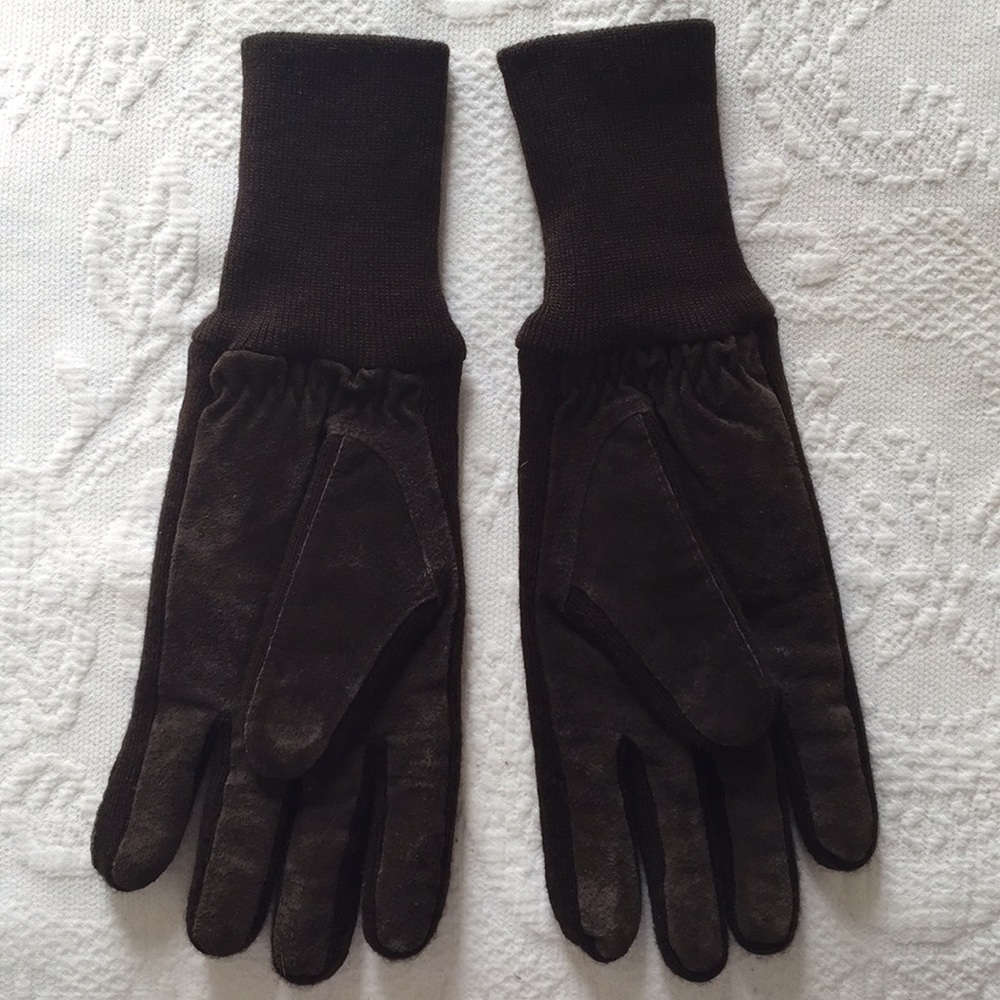 VTG Aris genuine suede gloves - Picture 3 of 5
